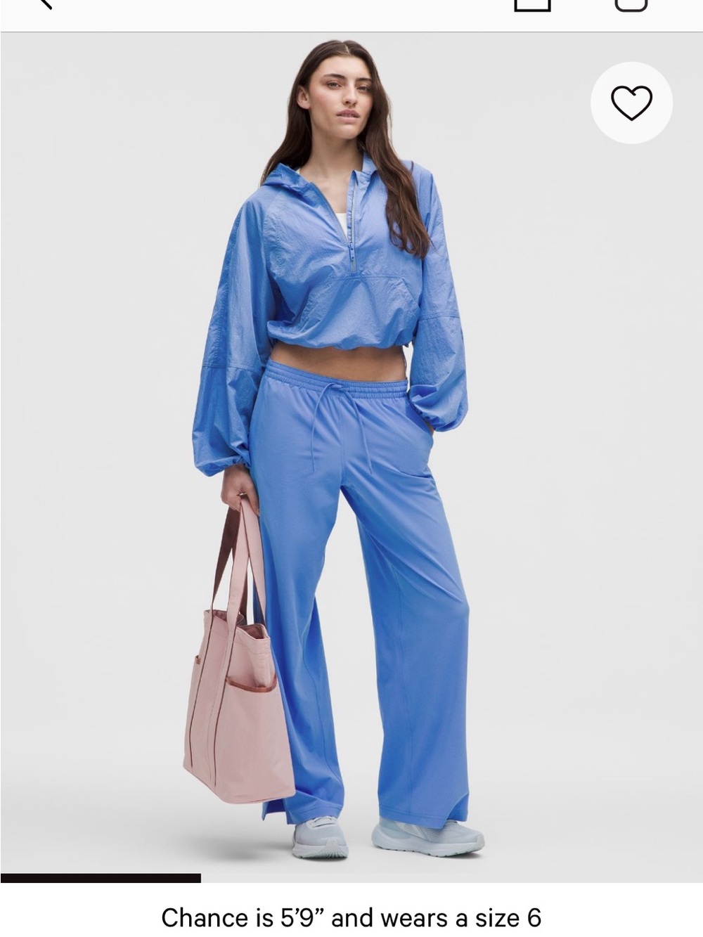 Set set set scuba anorak + Court Rival Wide-Leg Track Pant — POOL